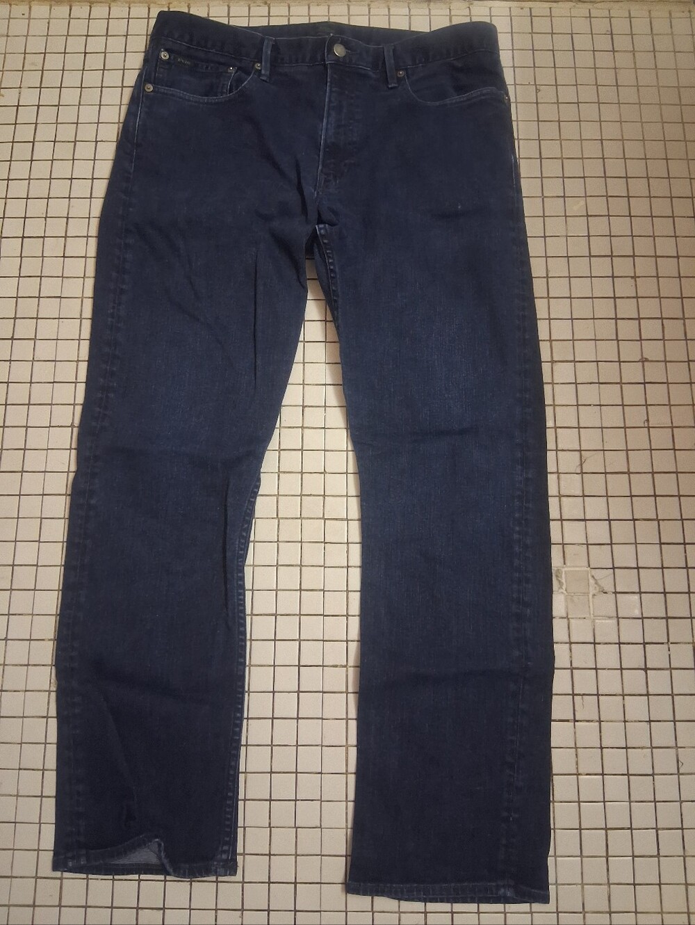 Polo by Ralph Lauren Men's Navy Straight-Leg Jeans